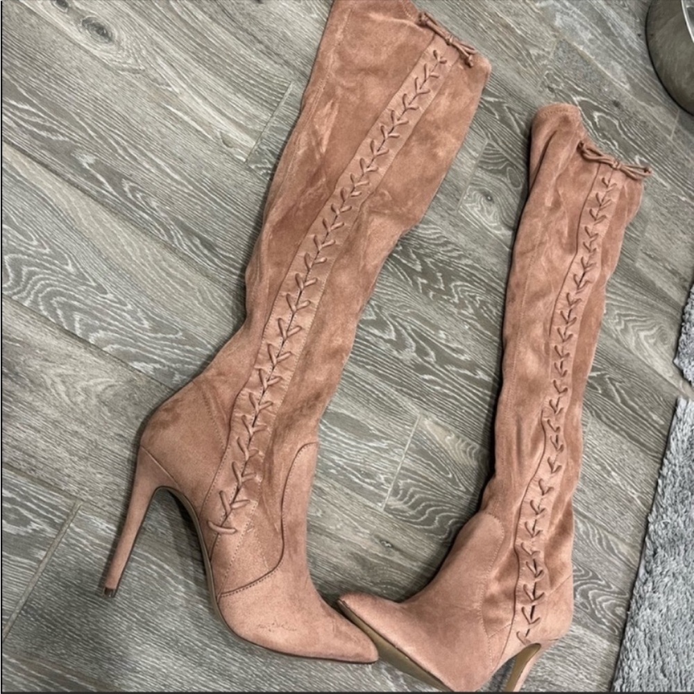 Knee high boots